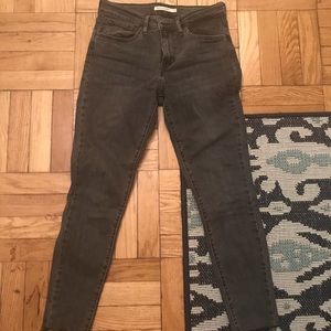 Levis 721 high rise skinny jean
